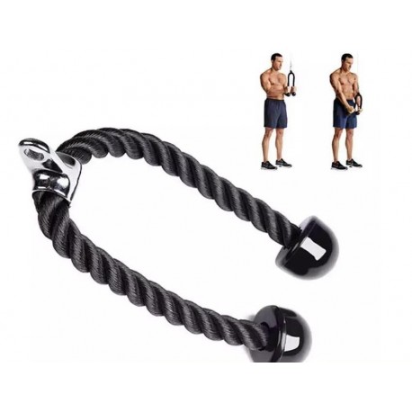 Gym Exercise Tricep Rope Push Pull Cable Gym Machine